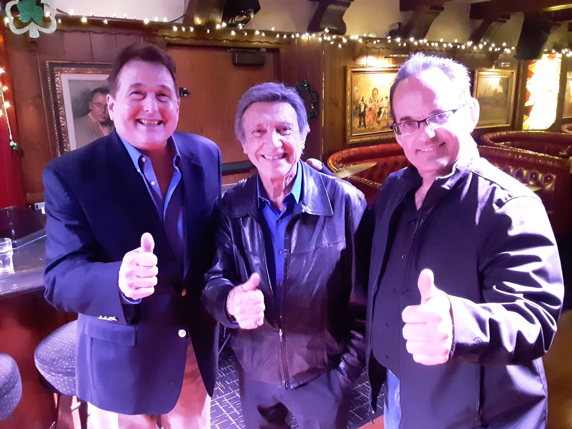 Billy Paul & Frank DeVito (Billy left, Frank middle)