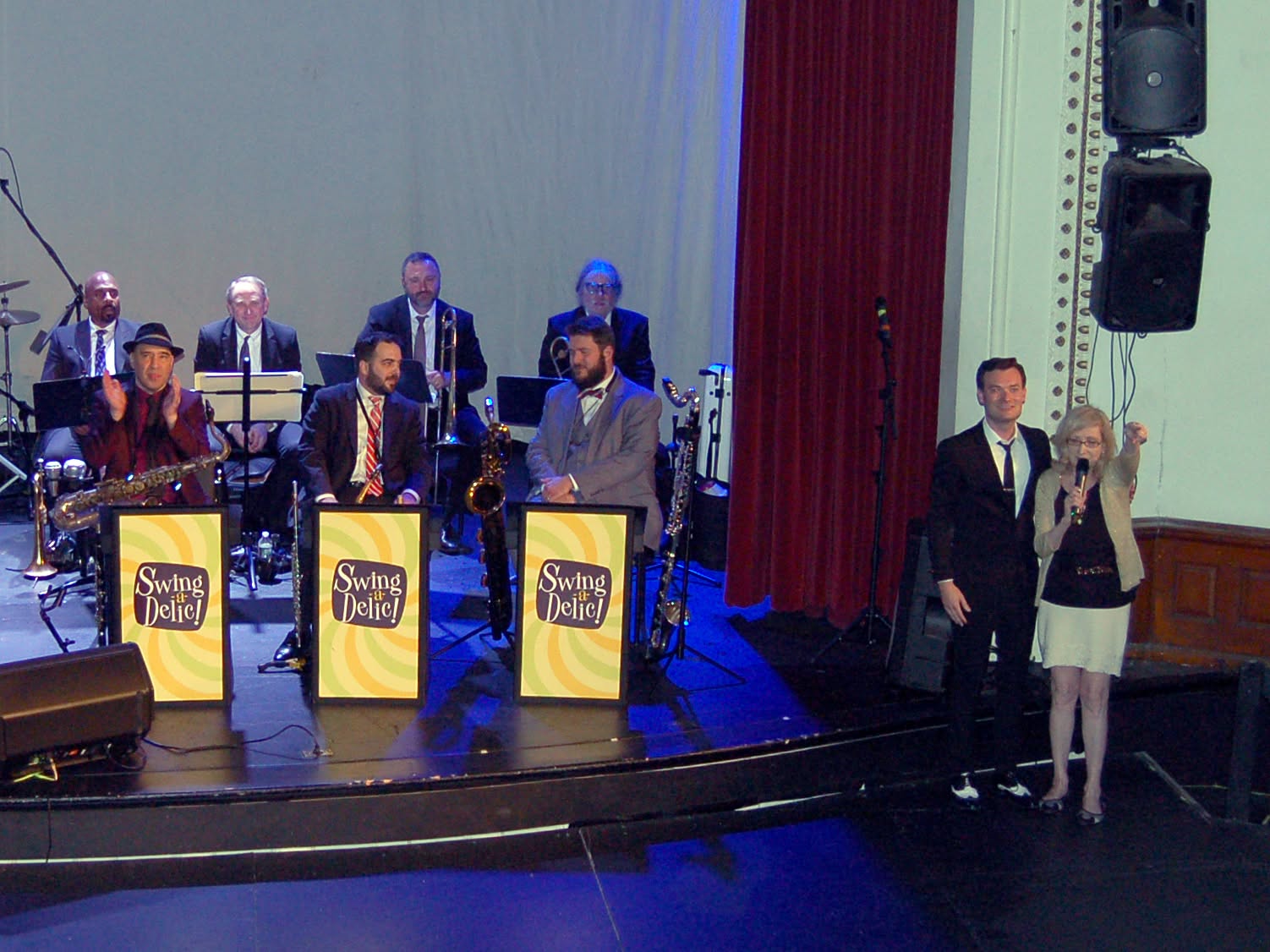Karen Morris, Zack Alexander, Swingadelic Band